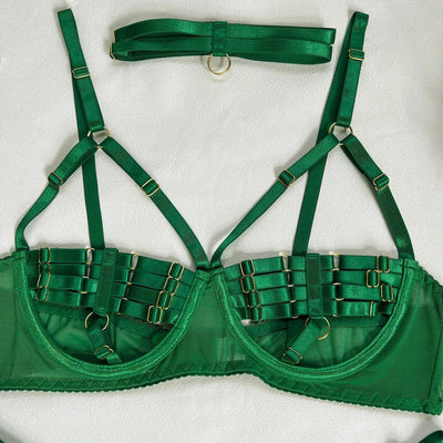 Amanda | 4-delige Luxe Lingerie Set