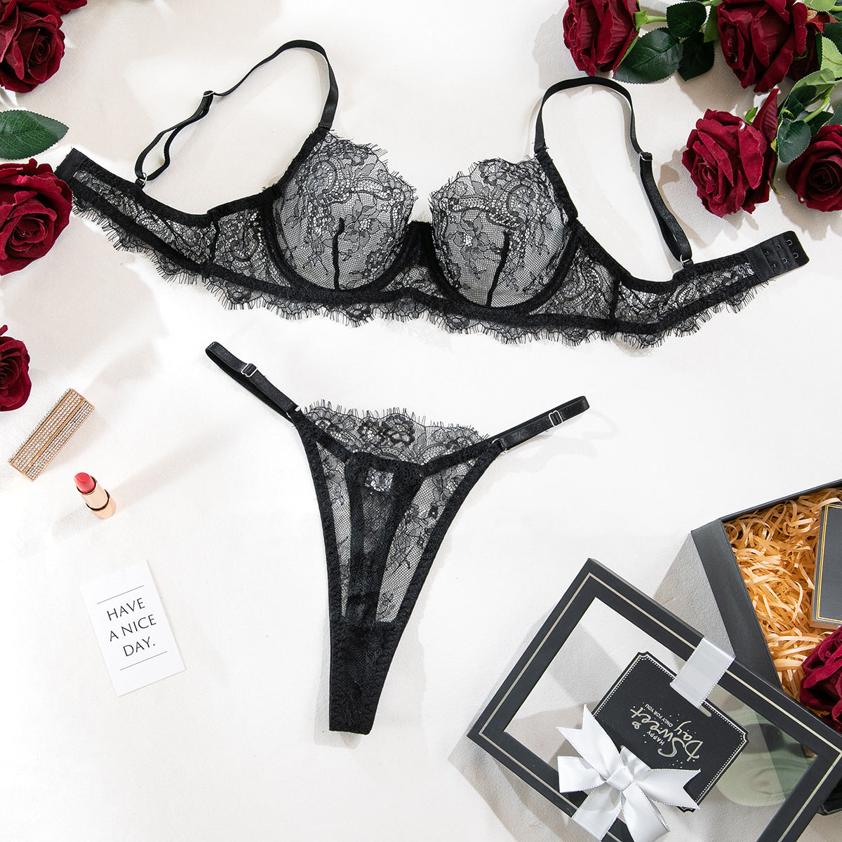 Amélie | 2-delige Franse Lingerie Set