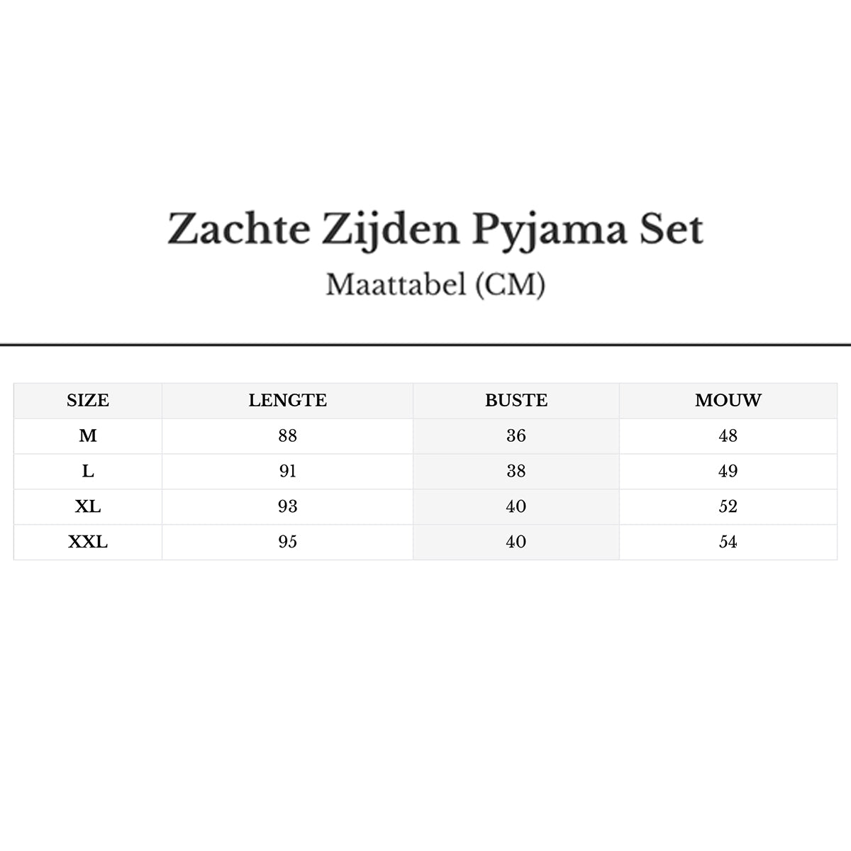 Juni | Zachte Zijden Pyjamaset